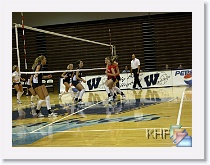 WU Volleyball on 11-03 * (7 Slides)